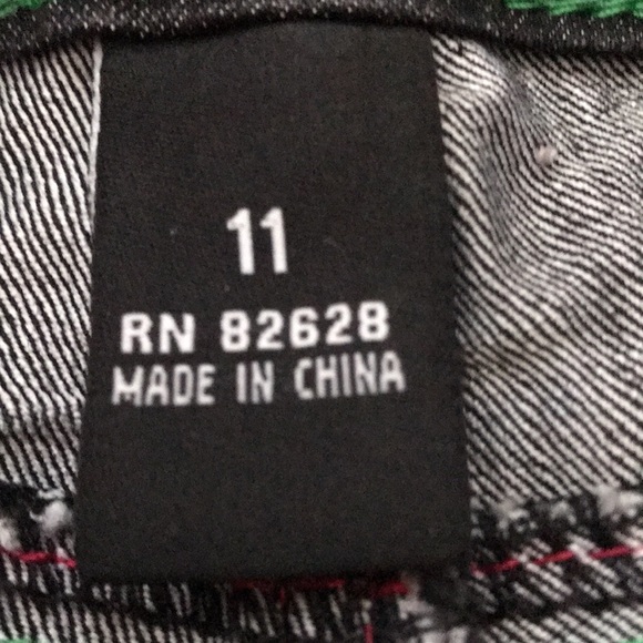 SouthPole faded black jeans - Gently worn - No rips/tears or snags Size 11 - $32 - Picture 11 of 13